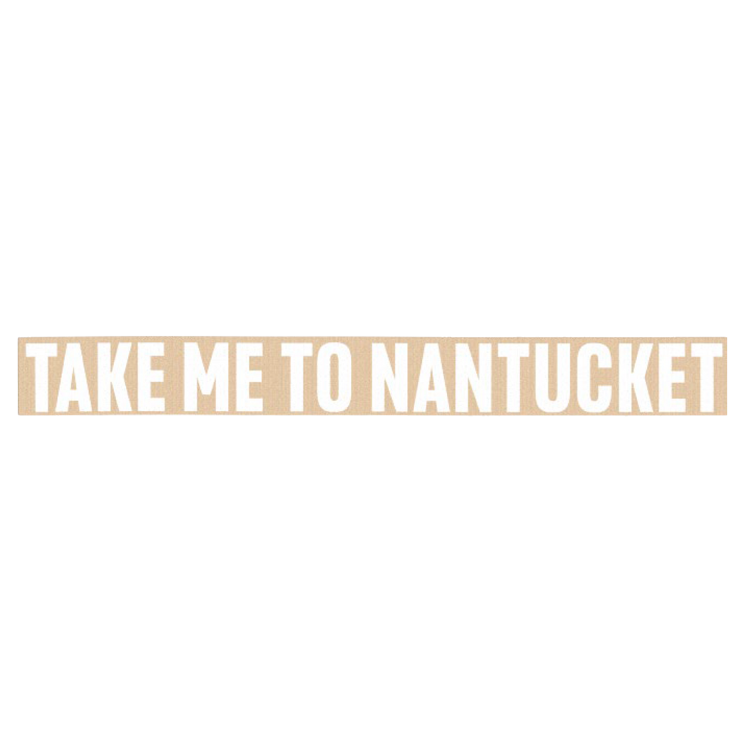 Take Me To Nantucket Scarf (Camel)