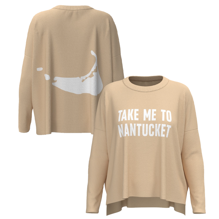 Take Me To Nantucket Sweater (Camel)